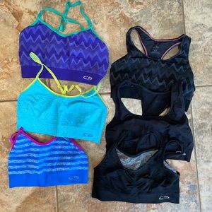 Girls sports bras